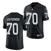 Nike Raiders 70 Alex Leatherwood Black 2021 Draft Vapor Limited Jersey Dzhi,baseball caps,new era cap wholesale,wholesale hats